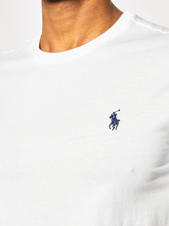 Polo Ralph Lauren Polo Ralph Lauren Camiseta 710680785 Blanco Custom Slim Fit