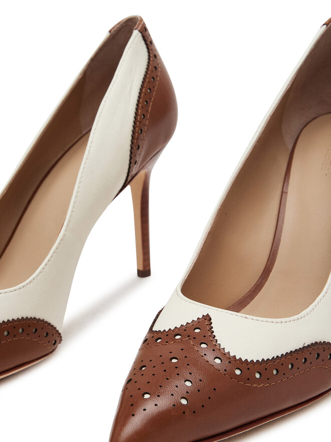 LAUREN RALPH LAUREN Szpilki LAUREN RALPH LAUREN Lynden 802904318002 Biały