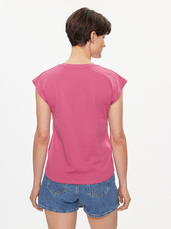 Pepe Jeans Pepe Jeans Camiseta Lory PL505853 Rosa Regular Fit