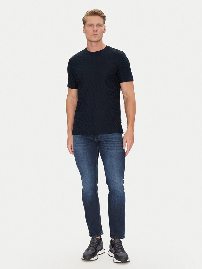BOSS BOSS T-Shirt H-Thompson 80 50537131 Dunkelblau Regular Fit