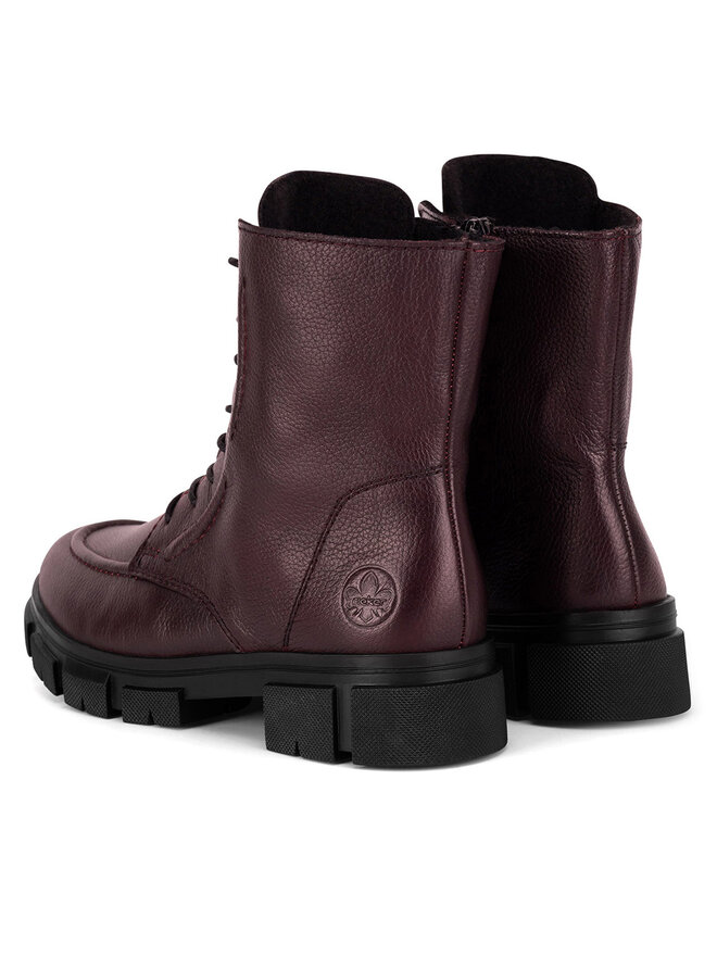 Rieker Botines Rieker Y7107-35 Guinda/burdeos