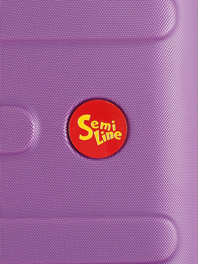 Semi Line Середня валіза Semi Line T5845-2 Фіолетовий