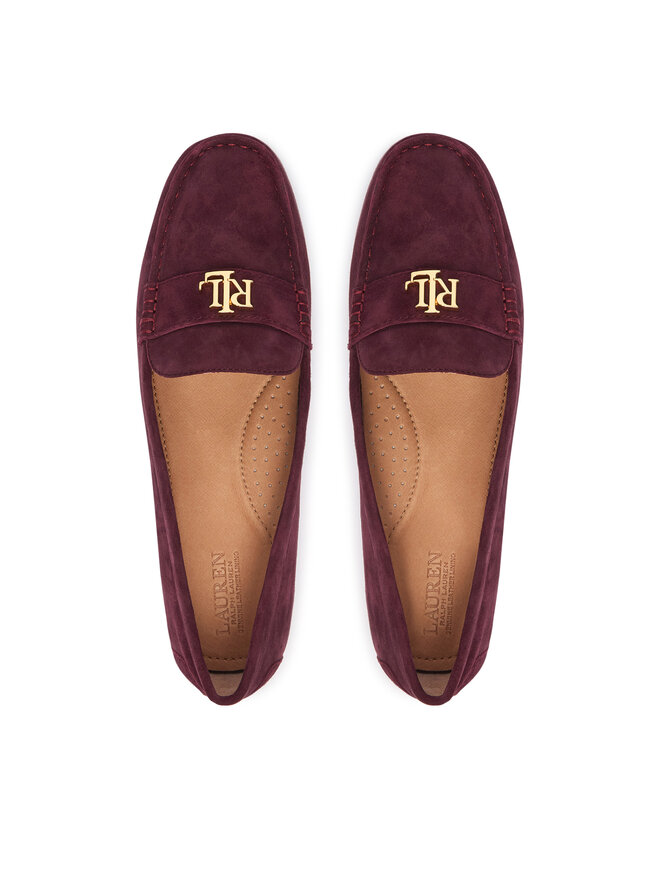LAUREN RALPH LAUREN Mokassins LAUREN RALPH LAUREN Barnsbury 802821629037 Dunkelrot
