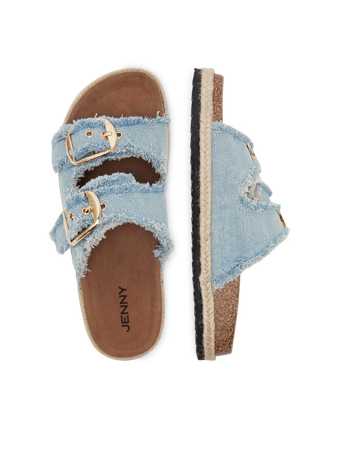 JENNY Pantoletten JENNY LB-P1628 Blau