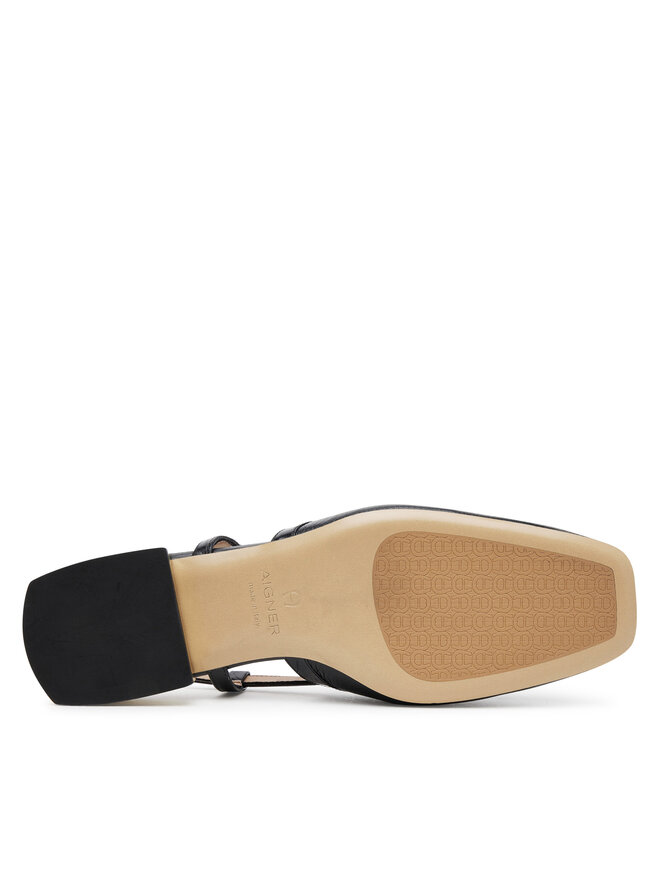 Aigner Sandály Aigner Fashion Saskia 18A 1251090 Černá