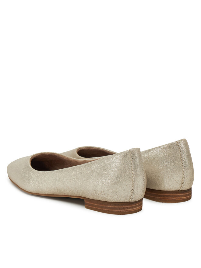 Toms Baleriny Toms Briella 10021362 Złoty