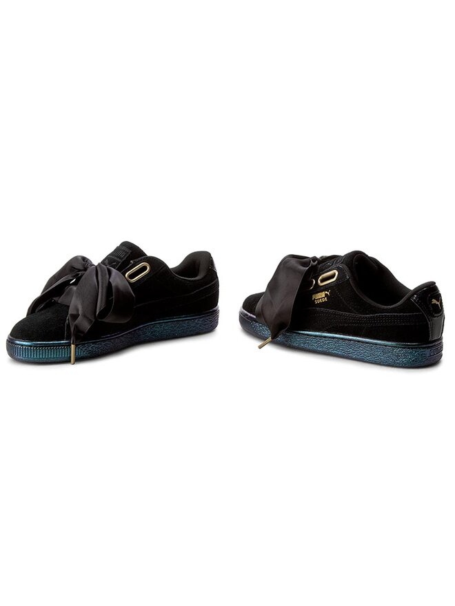 Puma Sneakers Puma Suede Heart Satin Wn's 362714 03 Schwarz