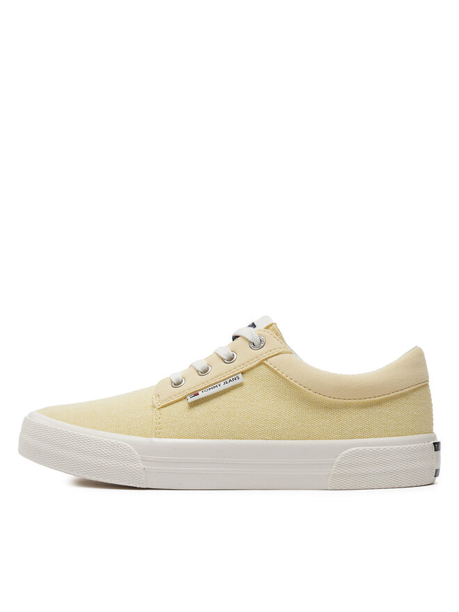 Tommy Jeans Πάνινα παπούτσια Tommy Jeans Tjw Vulc Skate Derby EN0EN02494 Κίτρινο