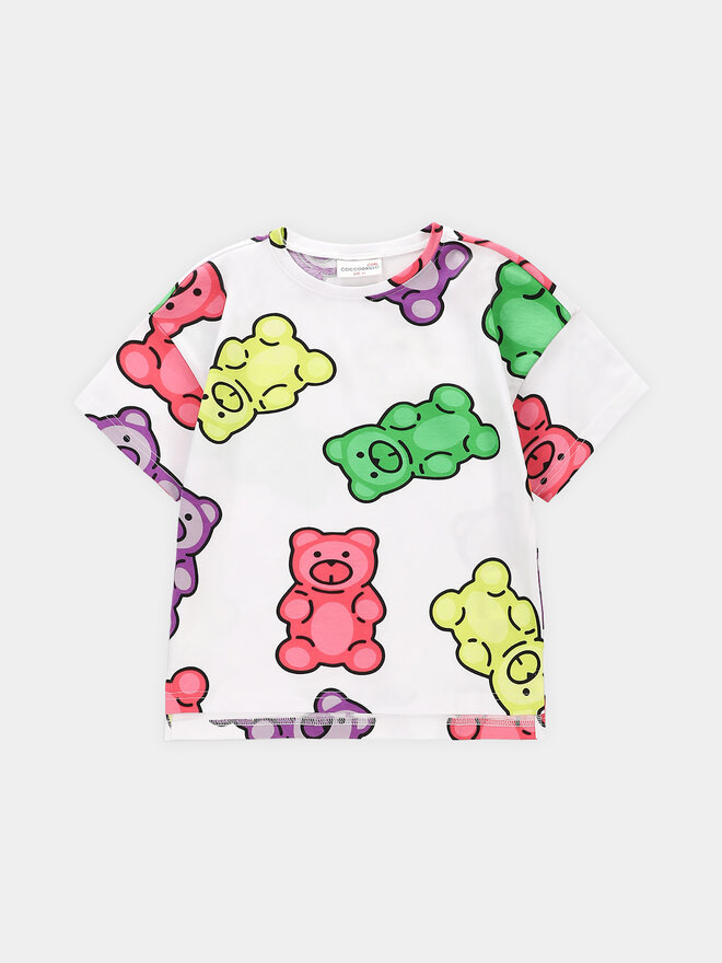 Coccodrillo Coccodrillo T-Shirt WC4143202JPK Weiß Regular Fit