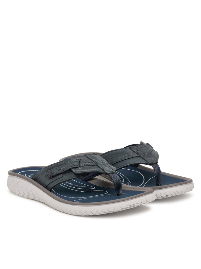 Clarks Zehentrenner Clarks Wesley Sun 26181916 Dunkelblau