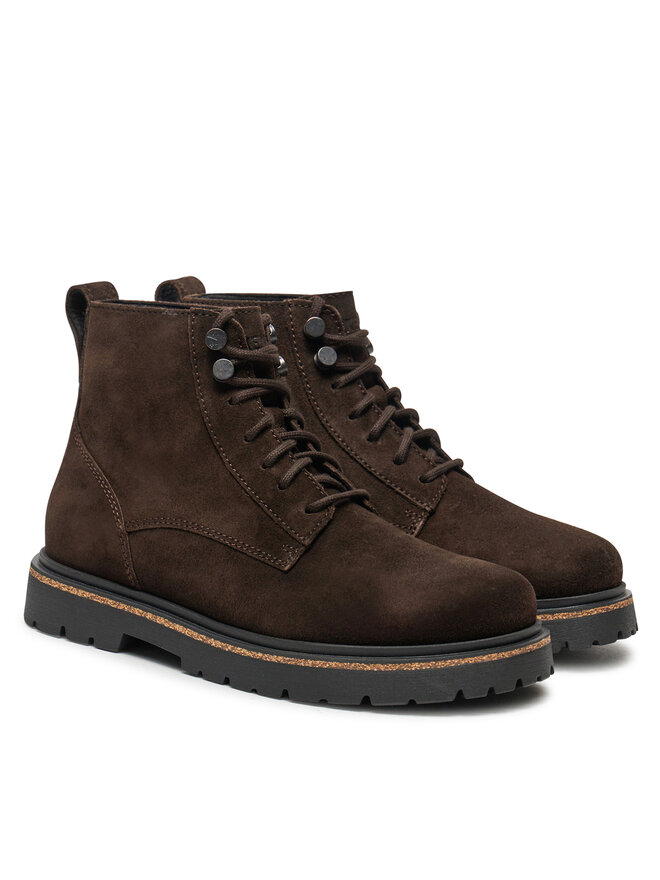 Birkenstock Ботильйони Birkenstock Highwood Lace Mid W Leve 1028940 Коричневий