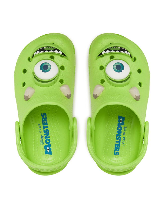 Crocs Шльопанці Crocs Monsters Inc Mike Cls Clg K 210876 Зелений