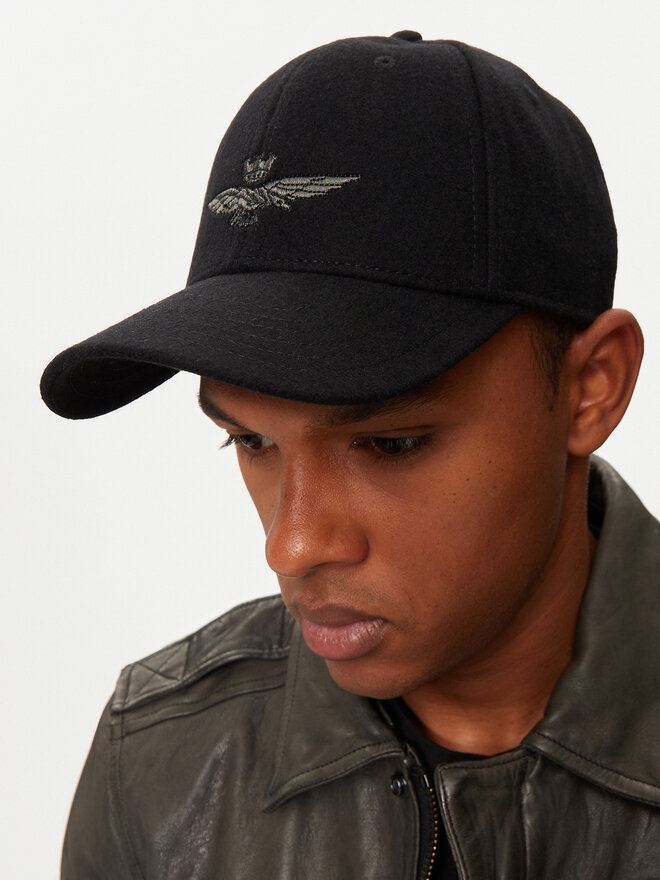 Cappellino Aeronautica Militare 242HA1085CT2333 Nero escarpe