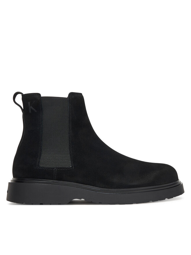 Calvin Klein Klassische Stiefeletten Calvin Klein Combat Ess Chelsea Boot Su YM0YM01372 Schwarz
