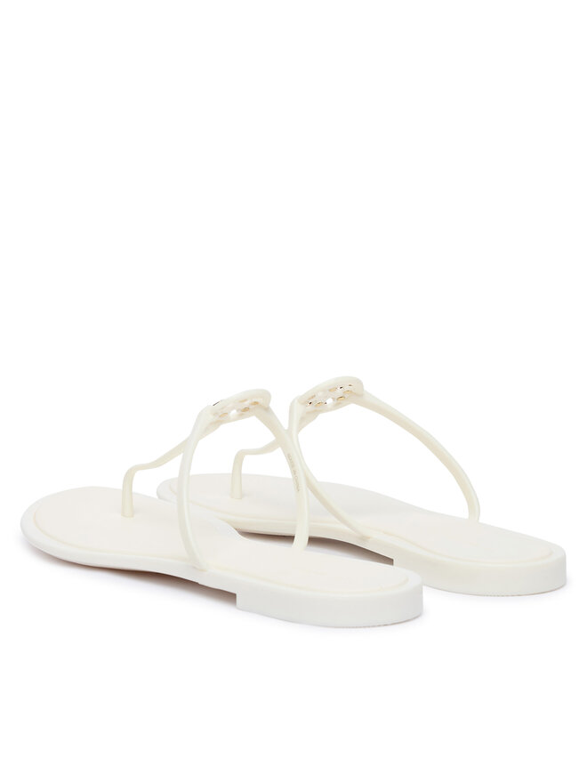 Tory Burch В'єтнамки Tory Burch Mini Miller Jelly 166808 Білий