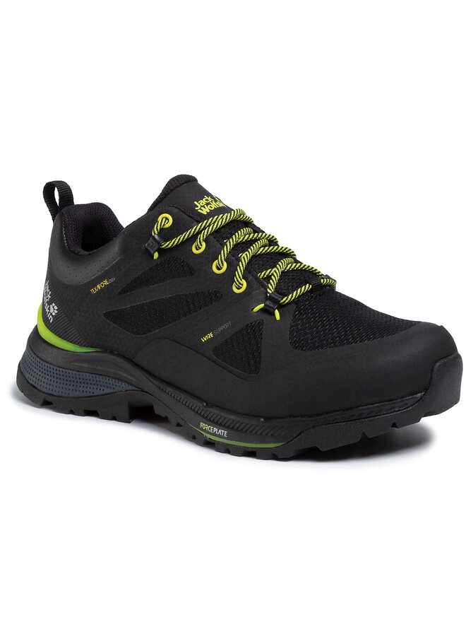 Jack Wolfskin Трекінгові черевики Jack Wolfskin Force Striker Texapore Low M 4038841 Чорний