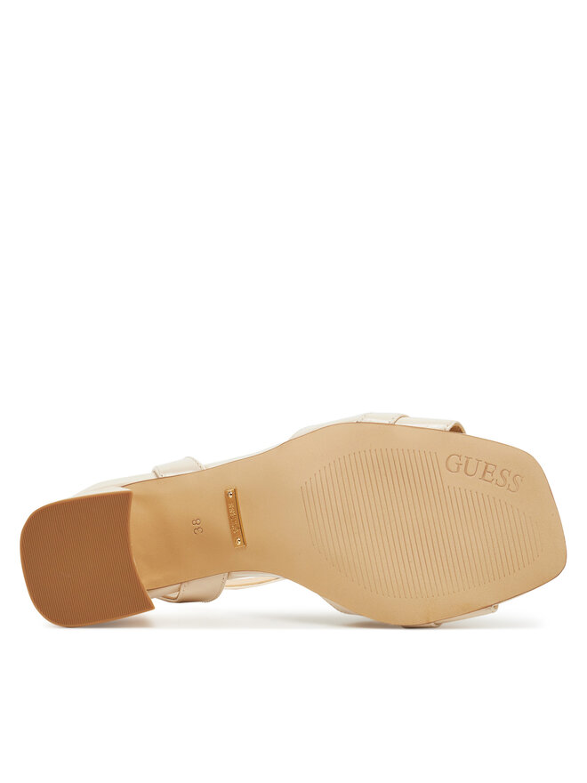 Guess Sandały Guess FLJGRT LEA03 Beżowy