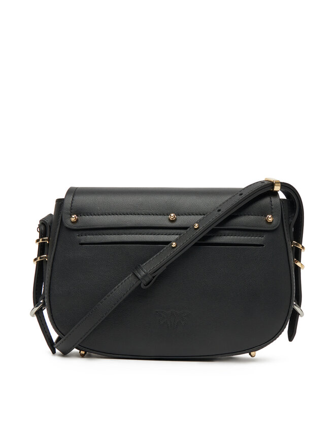 PINKO Handtasche PINKO Saddle Mini PE PLTT 103831 A270 Schwarz