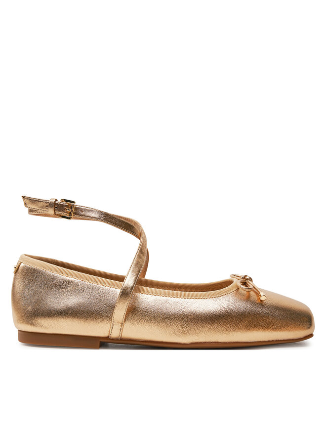 MICHAEL Michael Kors Baleriny MICHAEL Michael Kors Collette Flex Ballet 40T4CTFP1M Złoty