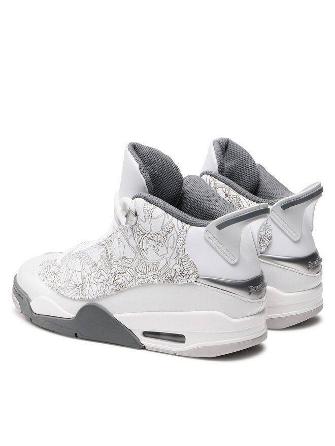 Nike Basketballschuhe Nike Air Jordan Dub Zero 311046 107 Weiß
