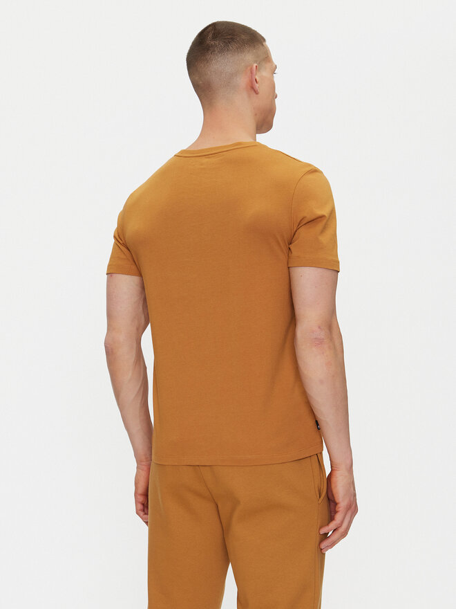Timberland Timberland Marškinėliai TB0A5UPQ Smėlio Regular Fit