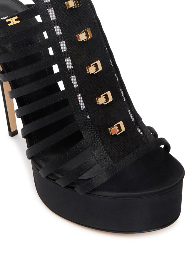 Elisabetta Franchi Sandalen Elisabetta Franchi SA-92L-62E2-V790 Schwarz