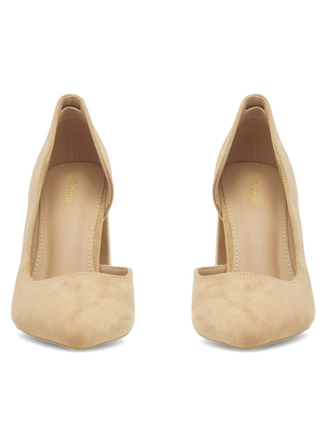 DeeZee Pumps DeeZee KL-F23012-1 Beige
