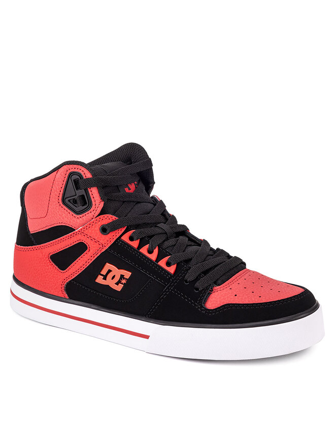 DC Sneakersy DC PURE HIGH-TOP WC ADYS400043-FWB Červená