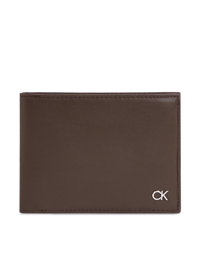 Calvin Klein Велике Чоловіче Портмоне Calvin Klein Metal Ck K50K511689 Чорний