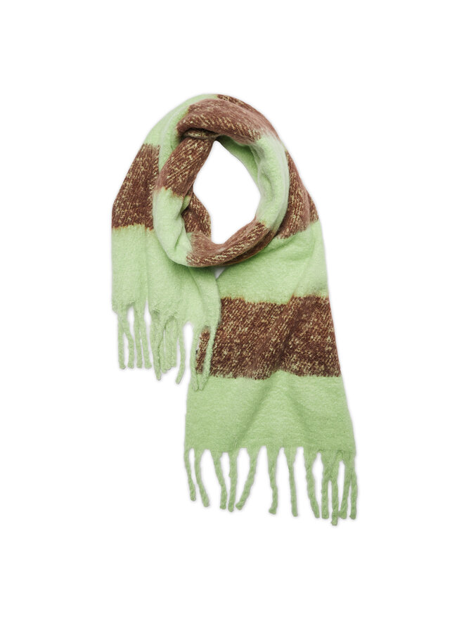 Pieces Bufanda Pieces Hannah 17130517 Verde