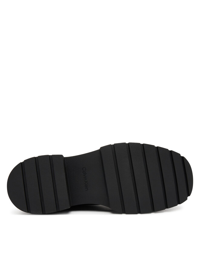 Calvin Klein Jeans Μποτάκια με λάστιχο Calvin Klein Jeans Combat Mid Chelsea Boot Hw Lth YW0YW01869 Μαύρο