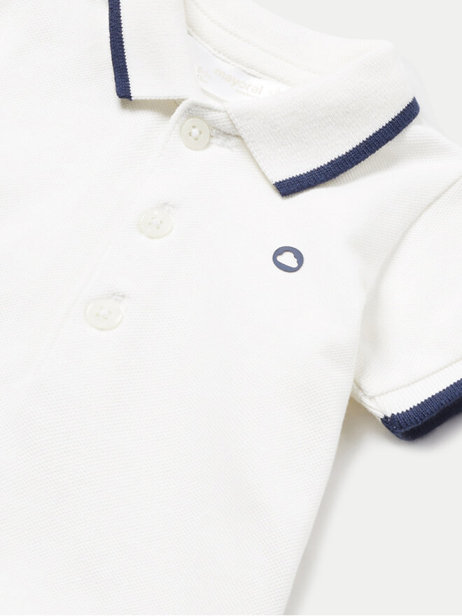 Mayoral Mayoral Poloshirt 00190 Weiß Regular Fit