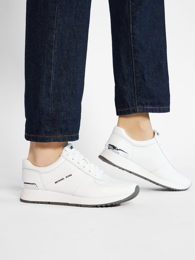 MICHAEL Michael Kors Sneakersy MICHAEL Michael Kors Allie Trainer 43R5ALFP3L Bílá