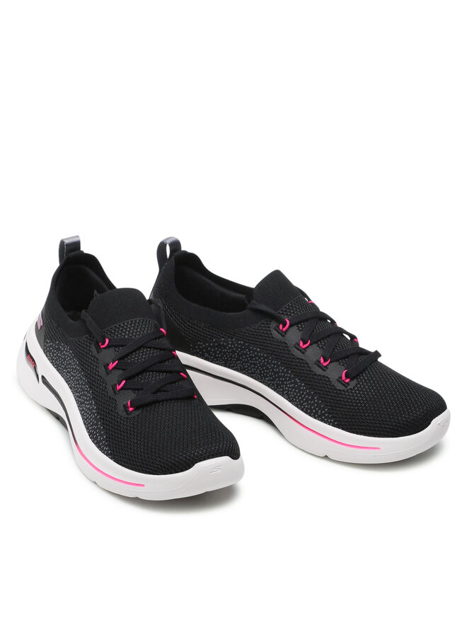 Skechers Sneakers Skechers Go Walk Arch Fit 124863/BKHP Nero