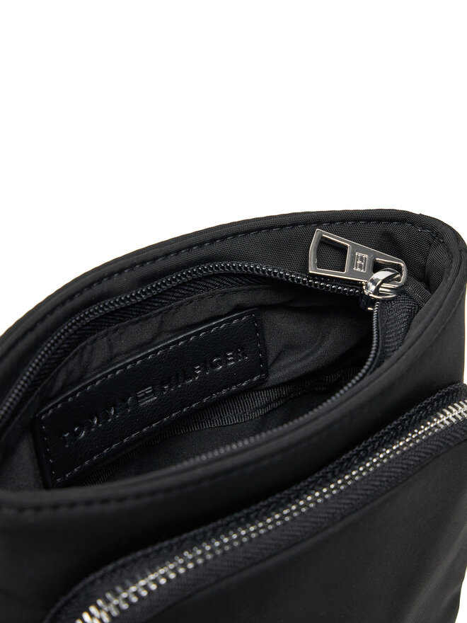 Tommy Hilfiger Τσαντάκι Tommy Hilfiger Th Business Nylon Mini Crossover AM0AM13193 Μαύρο