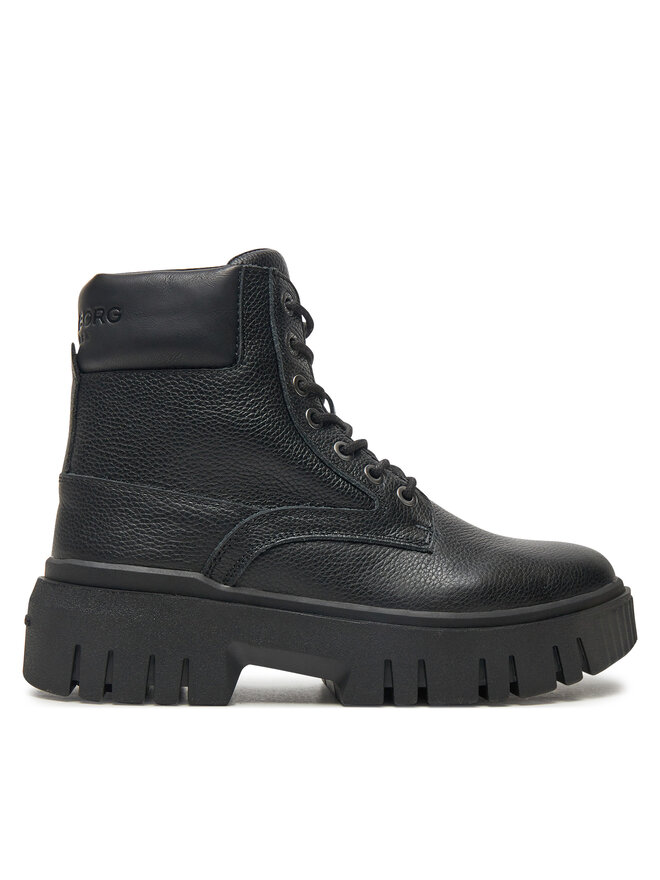 Björn Borg Μποτάκια Björn Borg H300 Hiker Mid BJ232066BW Μαύρο