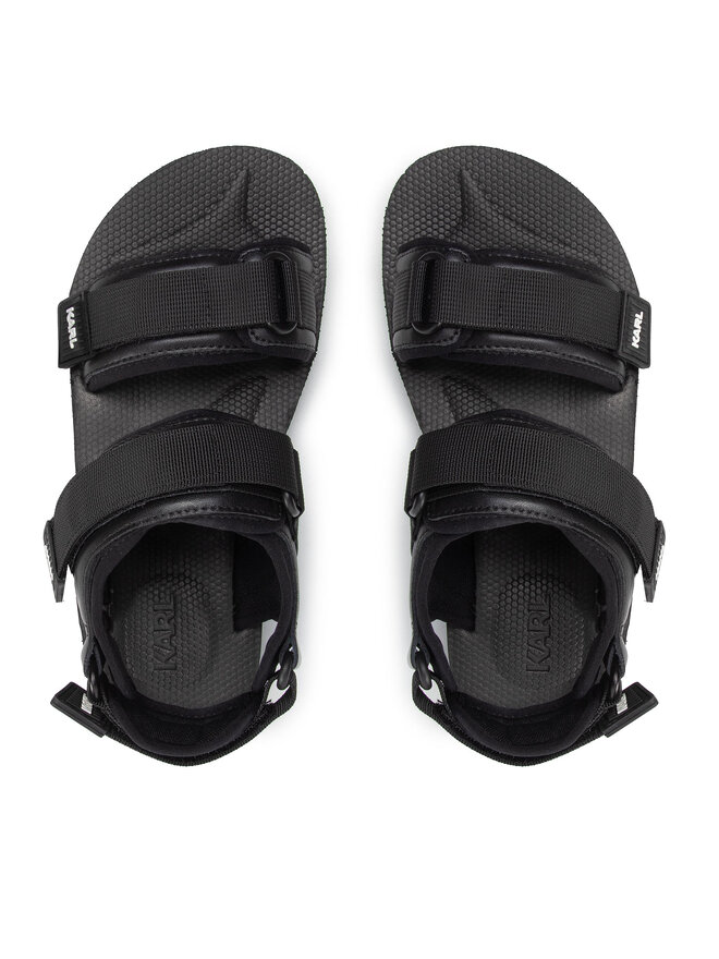 KARL LAGERFELD Sandale KARL LAGERFELD KL70510 Crna