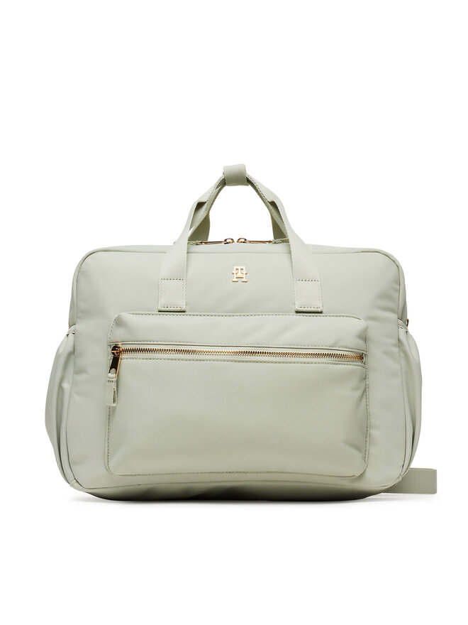 Tommy Hilfiger Taška Tommy Hilfiger Th Essential Changing Bag AU0AU01997 Zelená
