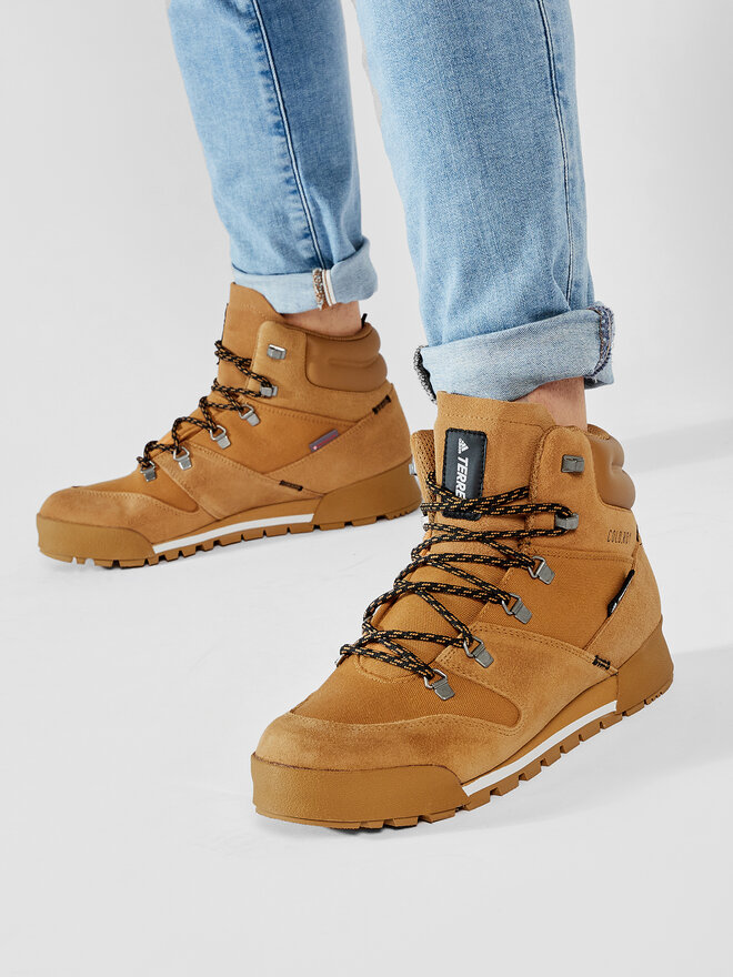 Trekkingi adidas Terrex Snowpitch C.Rdy FV7960 Brązowy | eobuwie.com.pl