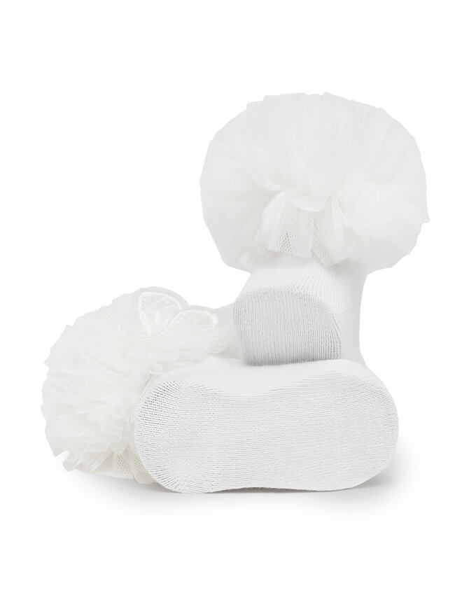 Mayoral Calzini lunghi da bambini Mayoral 9710 Bianco