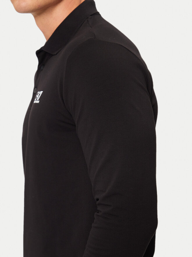 EA7 Emporio Armani EA7 Emporio Armani Poloshirt 8NPF15 PJVQZ 1200 Schwarz Regular Fit