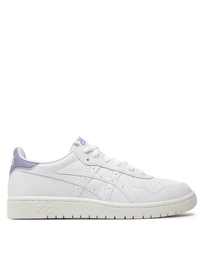 Asics white sneakers store
