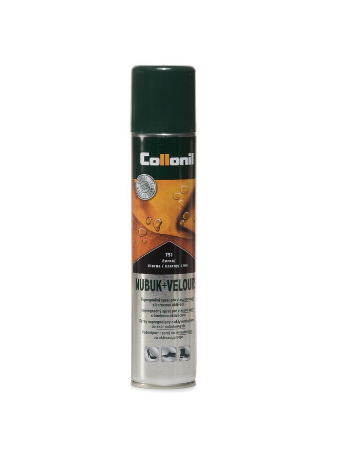 Collonil Spray Collonil Nubuk+Velours 200ml Čierna