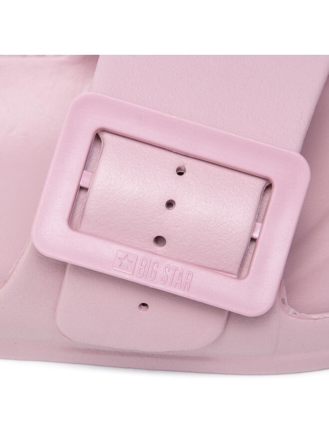 Big Star Shoes Шльопанці Big Star Shoes FF274A387 Рожевий