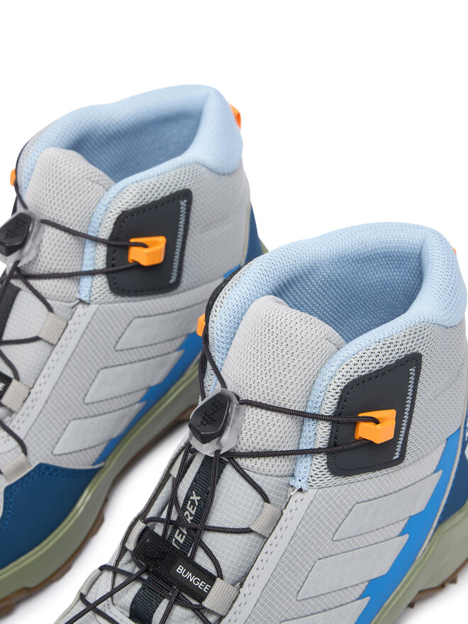 adidas Трекінгові черевики adidas Terrex Ax4R Mid Hiking Shoes Kids KI5811 Сірий