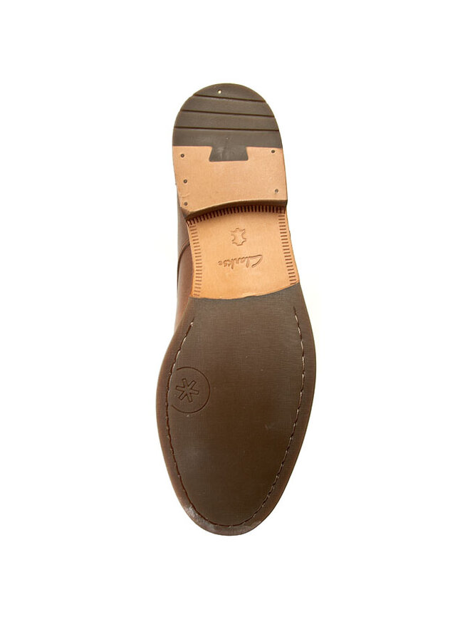 Po buty Clarks Exton Walk 261077457 Br zowy eobuwie .pl