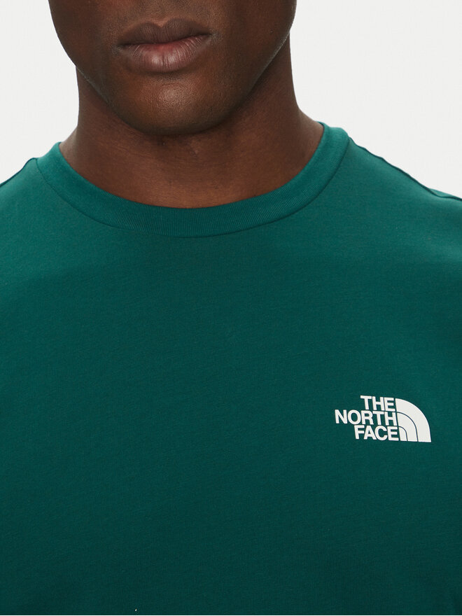 The North Face The North Face Marškinėliai NF0A87NG6GI1 Žalia Regular Fit