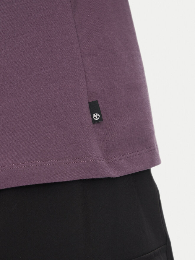 Timberland Timberland T-Shirt TB0A6DJY Violett Regular Fit