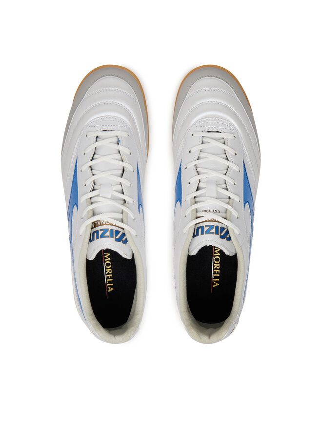 Mizuno Boty na fotball Mizuno Morelia SALA PRO IN Q1GA2413 Bílá