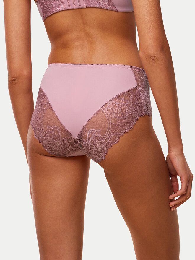 Triumph Triumph Klasszikus magas derekú alsó Wild Peony Florale 10209626 Rózsaszín